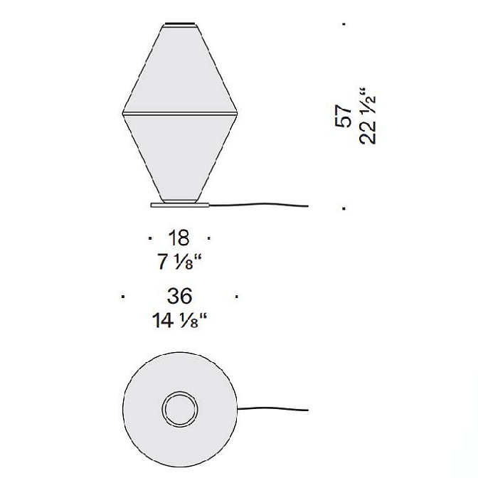 Настольная лампа De Padova HELIUM - фото-2 | interior market