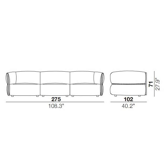 Диван Cierre BELT - фото-2 | interior market