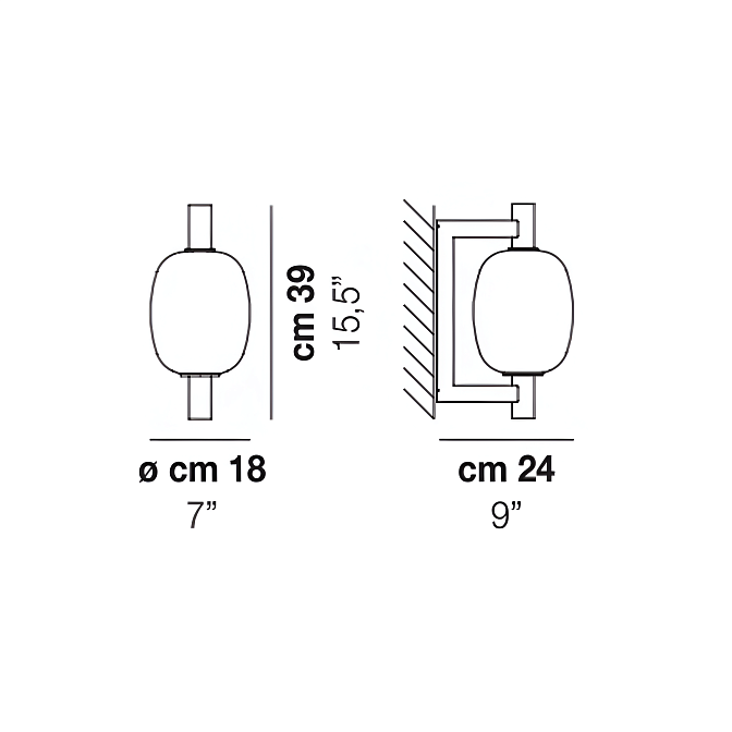 Бра Vistosi RIFLESSO - фото-3 | interior market