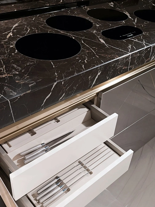 Кухня с островом Visionnaire By Ipe Cavalli Mayfair - фото-13 | interior market