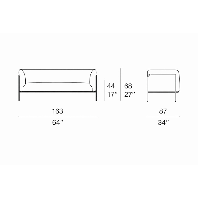 Диван для улицы Paola lenti Pli - фото-5 | interior market