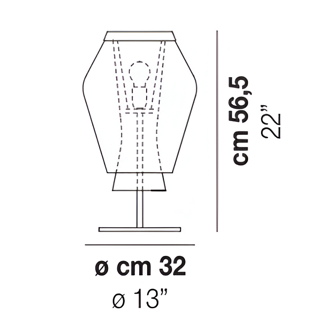 Настольная лампа Vistosi Anisette - фото-4 | interior market
