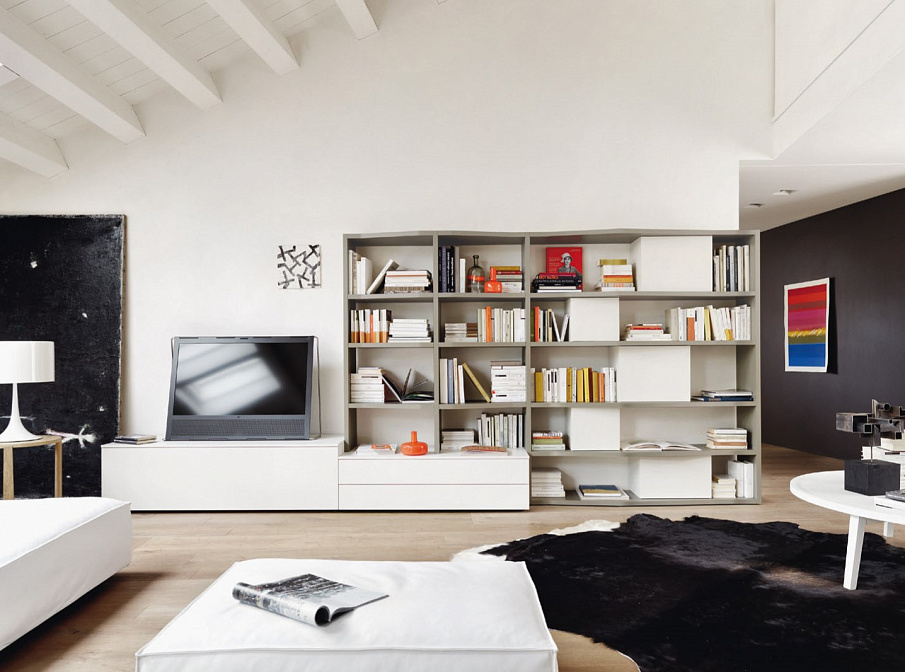 Стенка под ТВ Sangiacomo Modo - фото-1 | interior market Стенка под ТВ Sangiacomo Modo - фото-1 | interior market