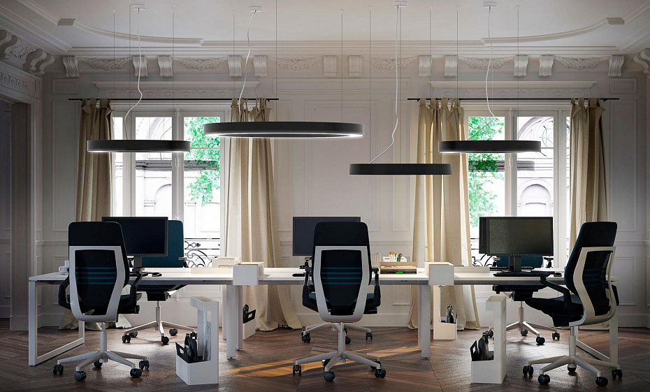 Потолочный светильник  Panzeri Silver Ring - фото-5 | interior market