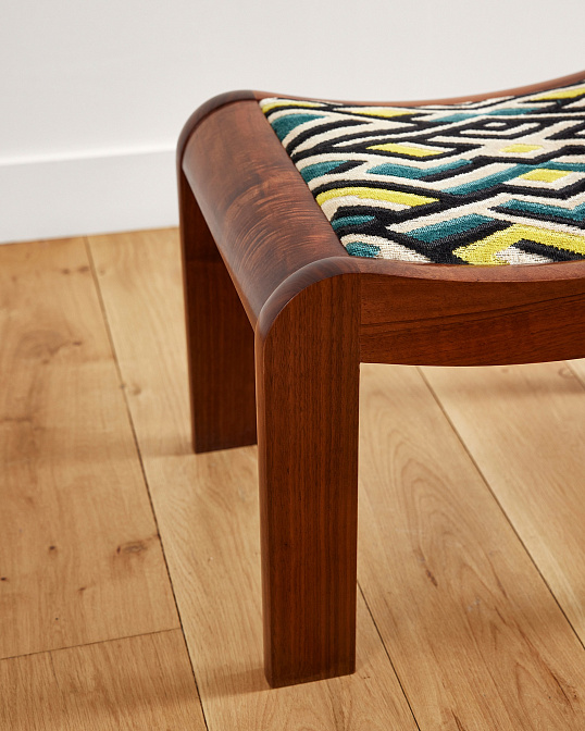 Табурет Pierre Chareau Curule tapissé - фото-2 | interior market