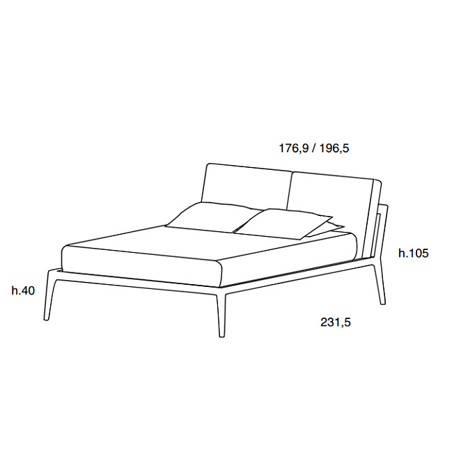 Кровать Olivieri Kale - фото-11 | interior market