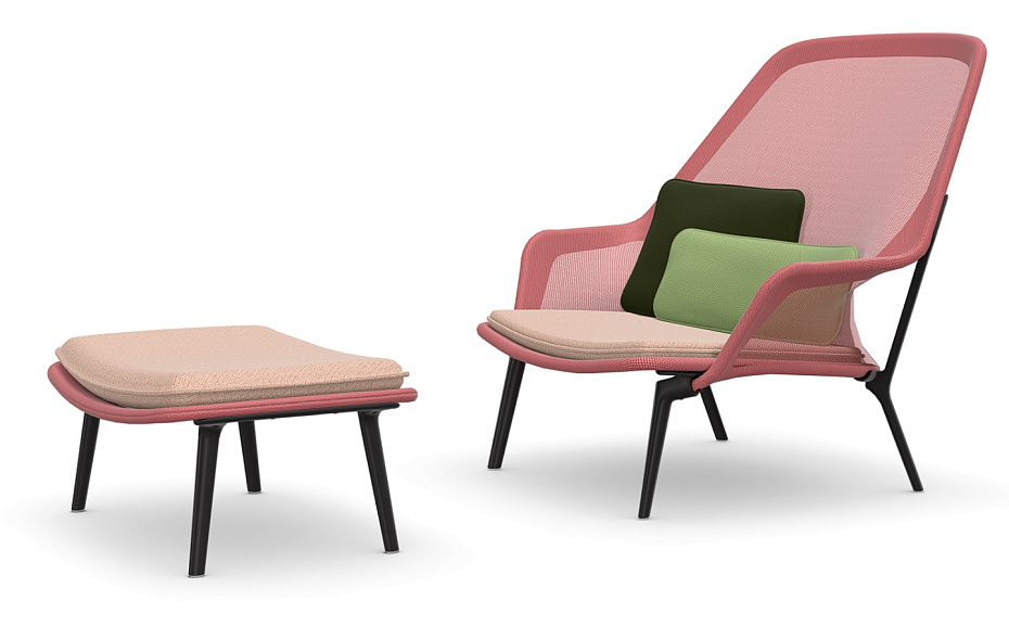 Кресло Vitra Slow Chair & Ottoman - фото-3 | interior market