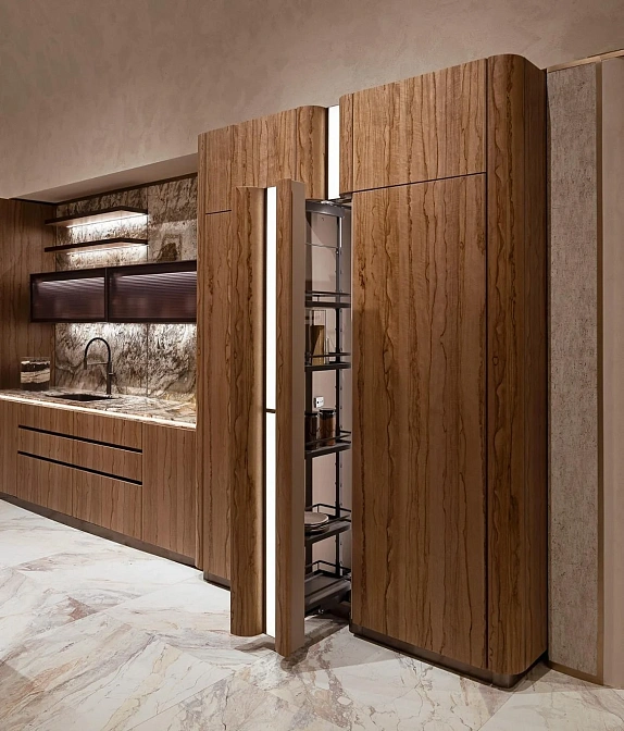 Кухня c островом Visionnaire By Ipe Cavalli Villa d'Este - фото-14 | interior market