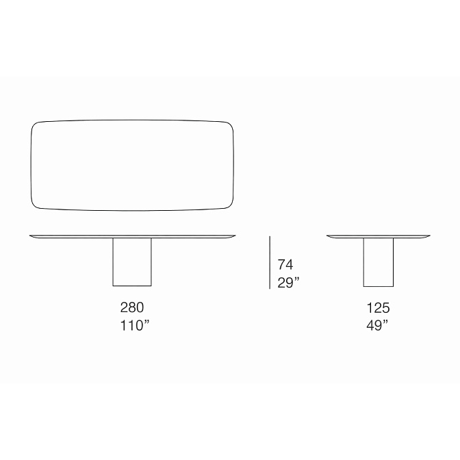 Обеденный стол Paola lenti Taol - фото-5 | interior market