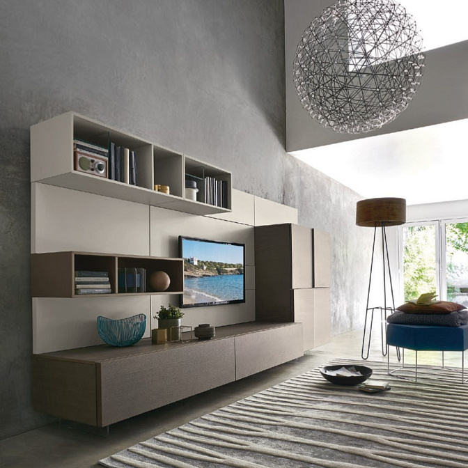 Стенка под ТВ Sangiacomo Lampo Boiserie - фото-1 | interior market Стенка под ТВ Sangiacomo Lampo Boiserie - фото-1 | interior market