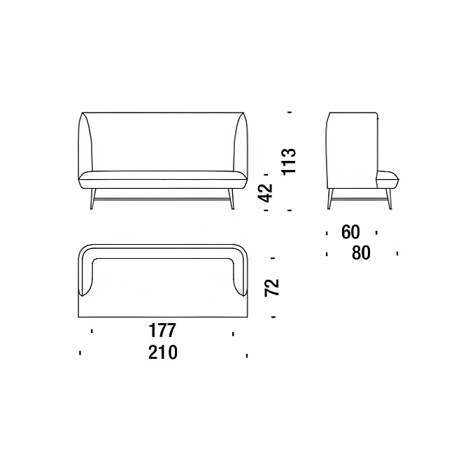Диван Moroso Gimme Shelter - фото-4 | interior market