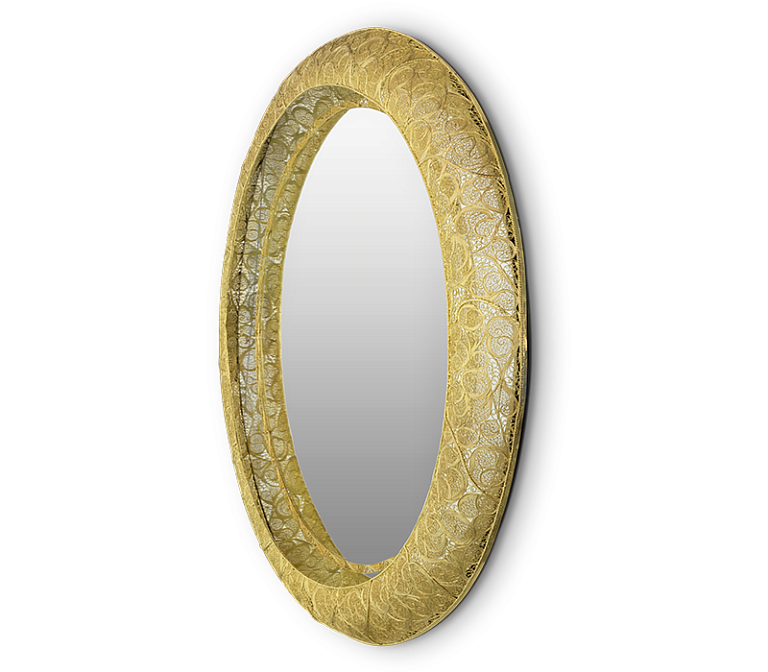 Зеркало интерьерное Boca do Lobo Ring Filigree Mirror - фото-2 | interior market