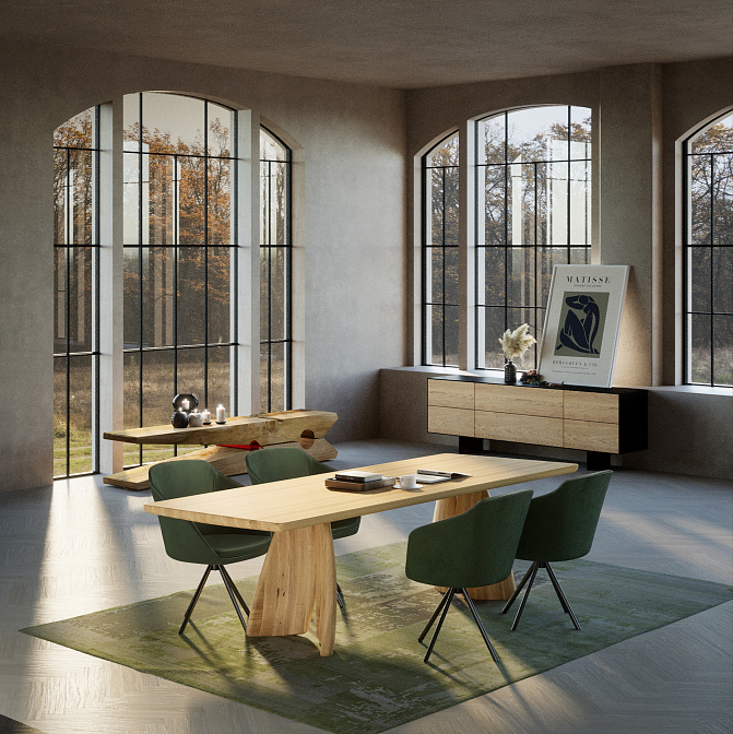 Обеденный стол Riva 1920 Alter Ego - фото-4 | interior market