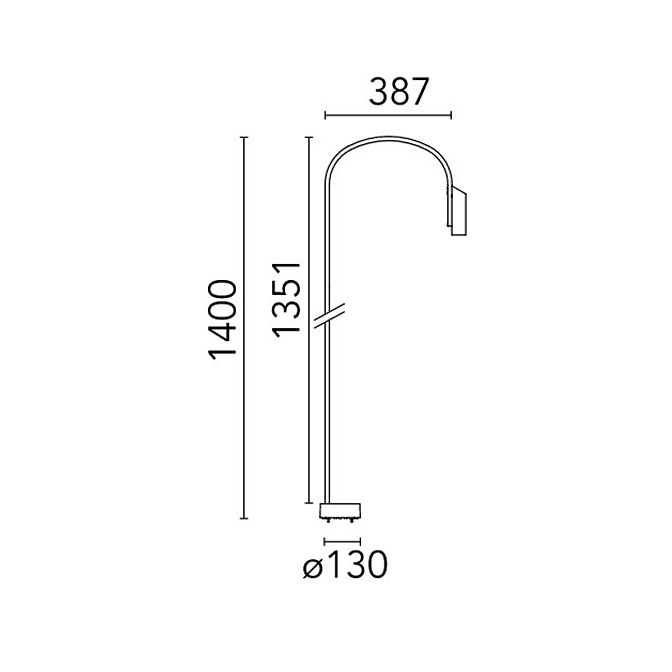 Уличный светильник  Flos Caule Bollard 3 - фото-7 | interior market