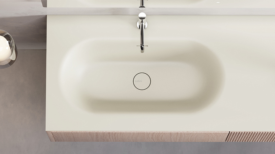 Раковина подвесная SALINI ONDA FLOW OVAL 72 - фото-7 | interior market