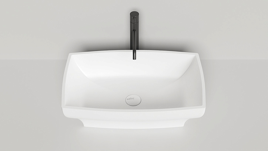 Раковина накладная матовая SALINI GLORIA 04 - фото-3 | interior market