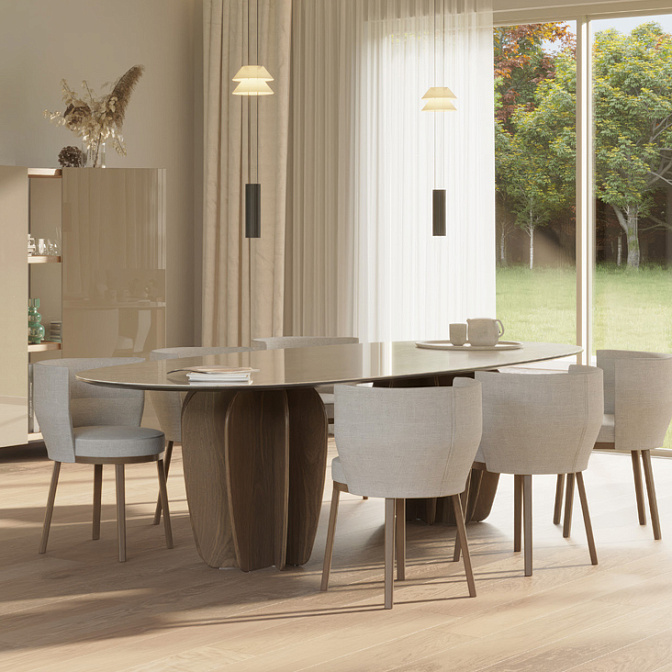 Обеденный стол PUNT CORAL - фото-1 | interior market