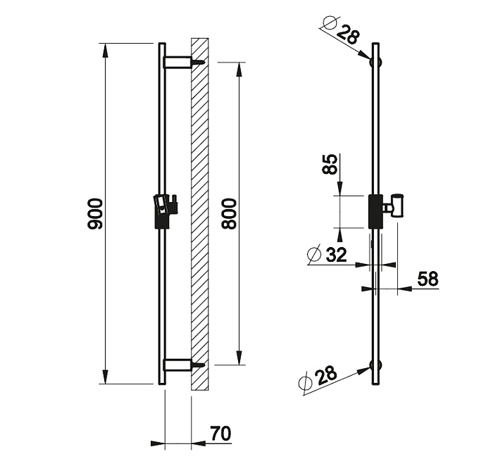 Душевой гарнитур Gessi INGRANAGGIO - фото-2 | interior market