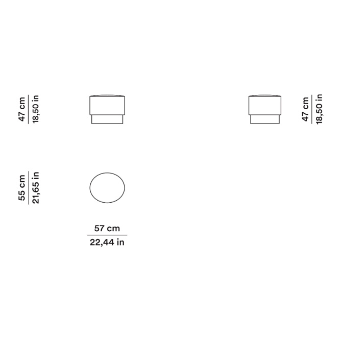 Пуф Tacchini Pastilles Ottoman - фото-4 | interior market