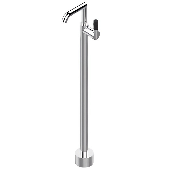 Напольный смеситель THG Bambou Black Crystal - фото-1 | interior market