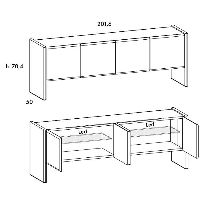 Комод Olivieri COSMO - фото-2 | interior market