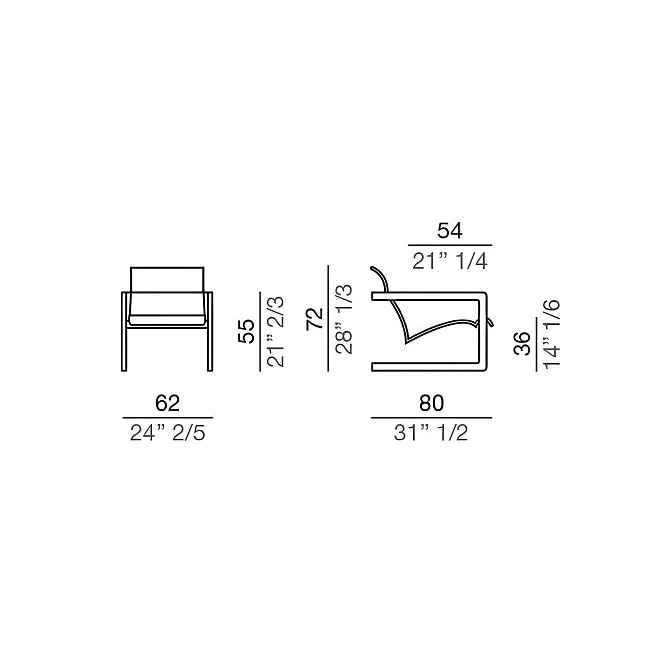 Кресло Mussi Palco - фото-5 | interior market