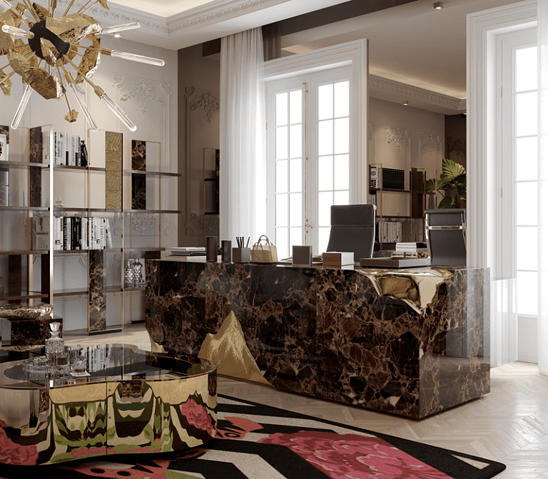 Письменный стол Boca do Lobo Lapiaz Desk - фото-8 | interior market