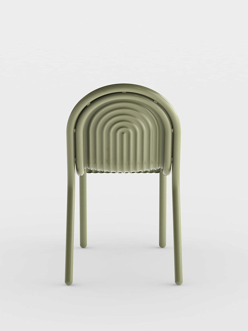 Стул для улицы Tom Dixon Groove Side Chair - фото-3 | interior market