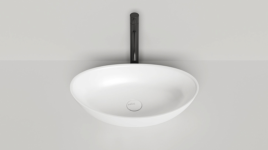 Раковина накладная матовая SALINI NOEMI - фото-3 | interior market
