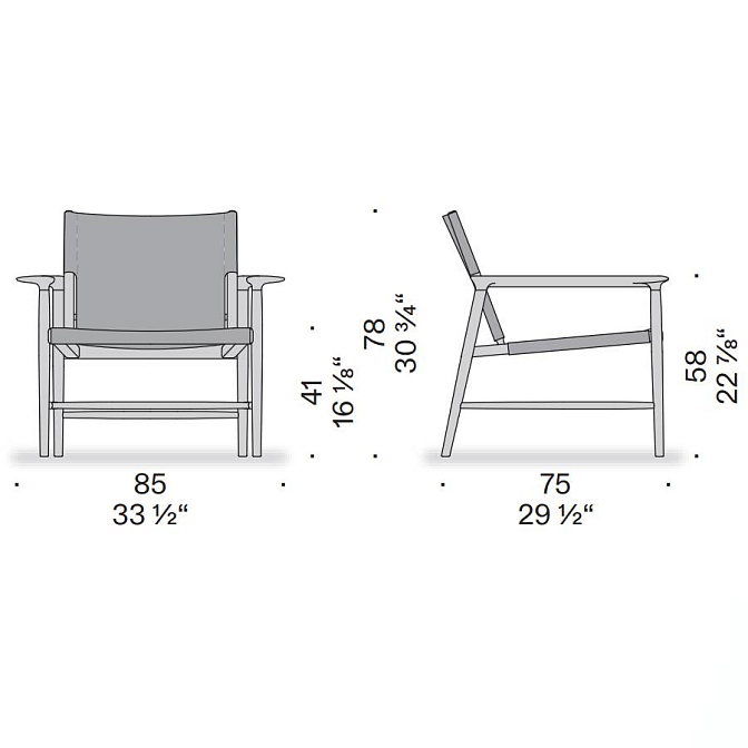 Кресло De Padova SUNSET - фото-6 | interior market