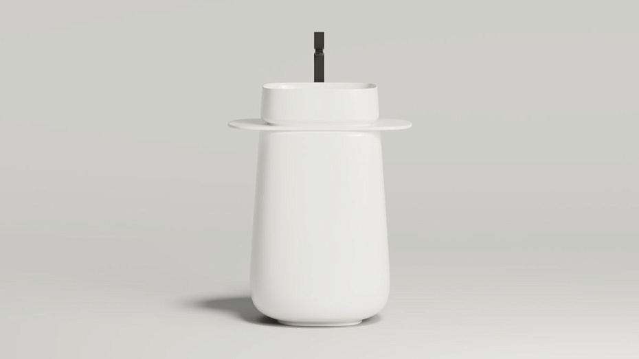 Раковина напольная матовая SALINI Oriente Totem - фото-2 | interior market