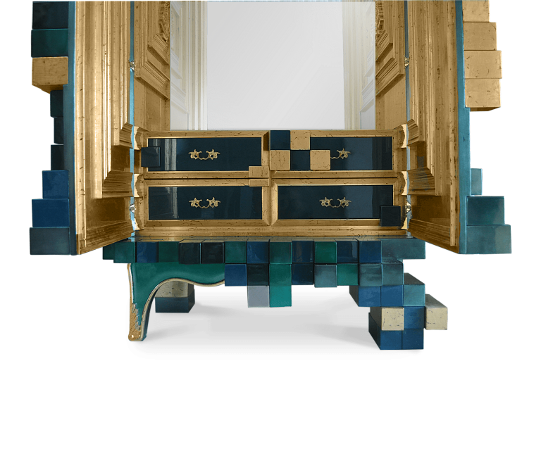 Шкаф Boca do Lobo Piccadilly Cabinet - фото-4 | interior market