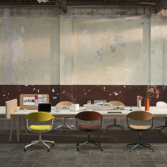 Офисное кресло Vitra Mynt plastik - фото-2 | interior market