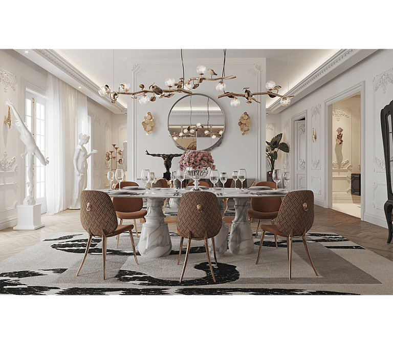 Обеденный стол Boca do Lobo Pietra Oval Estremoz Dining Table - фото-4 | interior market