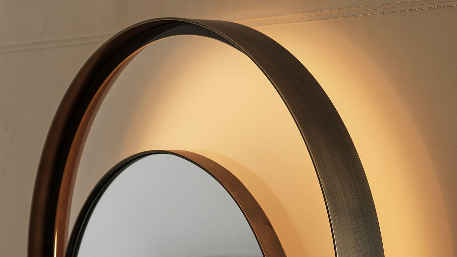 Зеркало интерьерное Rugiano Double ring - фото-4 | interior market