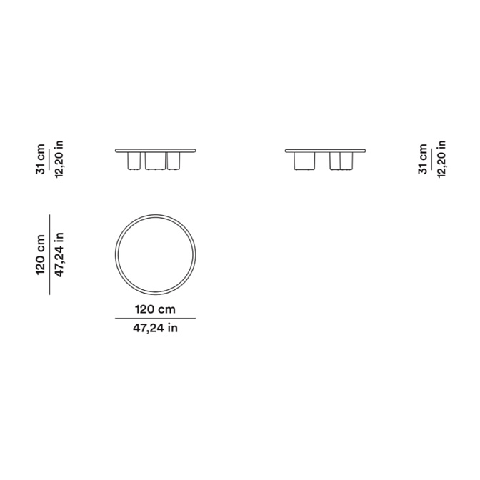 Кофейный столик Tacchini Pluto - фото-4 | interior market Кофейный столик Tacchini Pluto - фото-4 | interior market