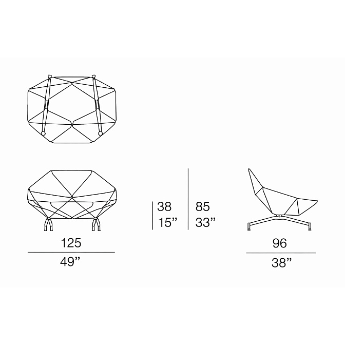 Кресло для улицы Paola lenti Alma - фото-3 | interior market