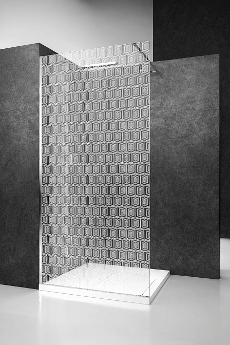 Дверь душевого ограждения SX Vismara Vetro Flare - фото-2 | interior market