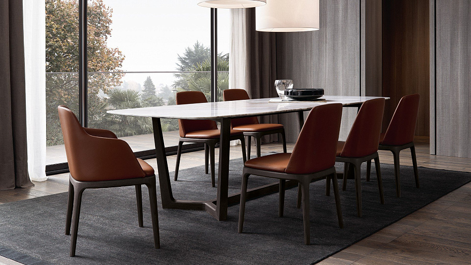 Обеденный стул Poliform GRACE - фото-3 | interior market