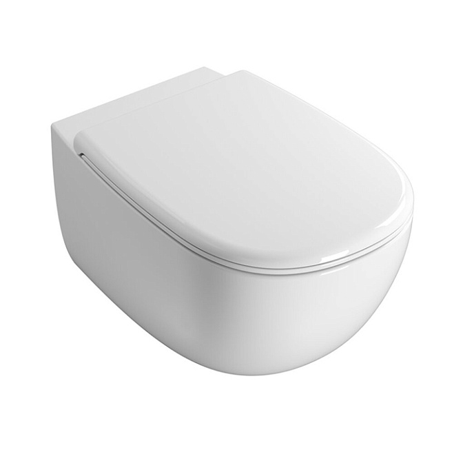 Унитаз подвесной RIMLESS в комплекте с сиденьем Globo Ceramica DAILY  - фото-1 | interior market
