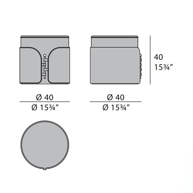 Пуф Turri Bow - фото-5 | interior market