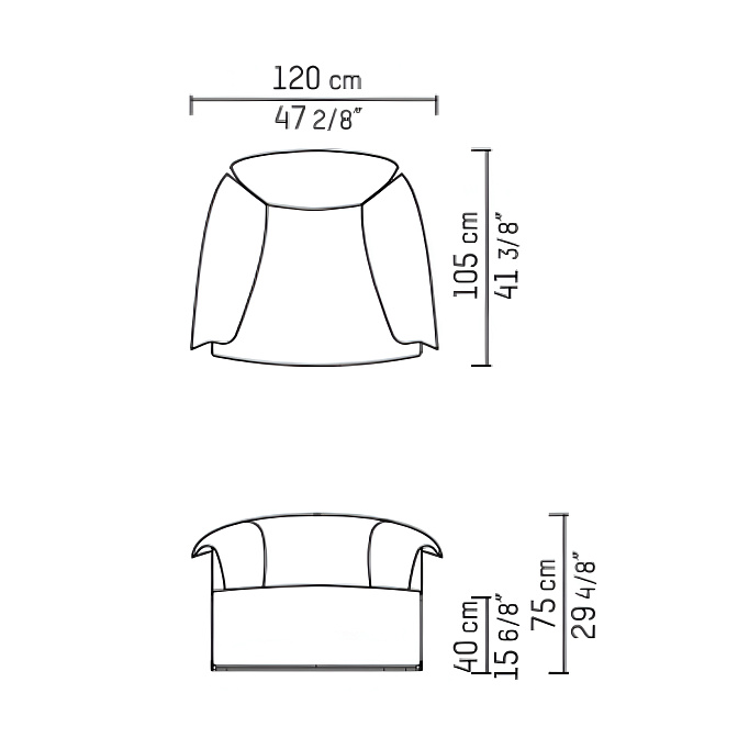 Кресло Studio Piet Boon HUGO - фото-6 | interior market