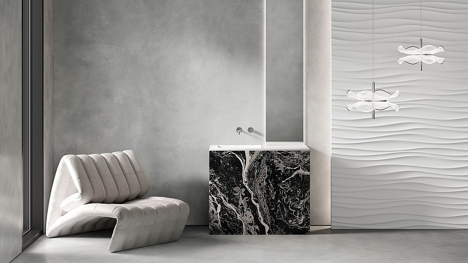 Раковина подвесная SALINI ONDA EDGE SQUARE - фото-7 | interior market