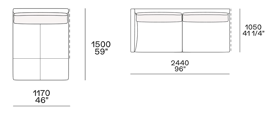 Угловой диван Poliform Bristol - фото-2 | interior market Угловой диван Poliform Bristol - фото-2 | interior market