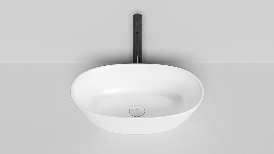 Раковина накладная матовая SALINI SOFIA - фото-3 | interior market