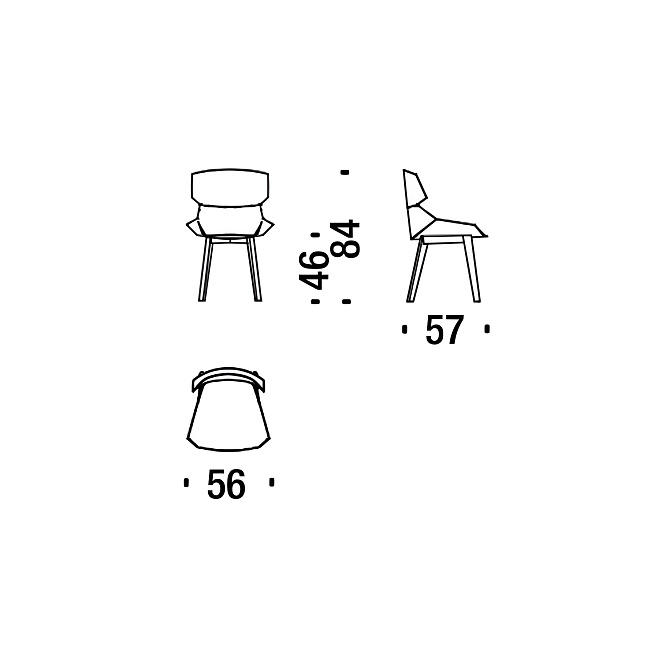 Стул Moroso CLARISSA - фото-2 | interior market