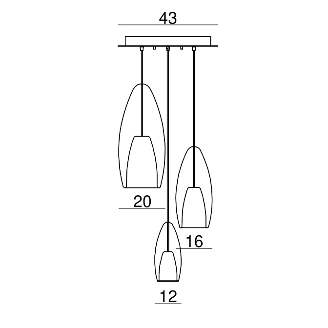 Потолочный светильник  CANGINI&TUCCI Flute - фото-4 | interior market