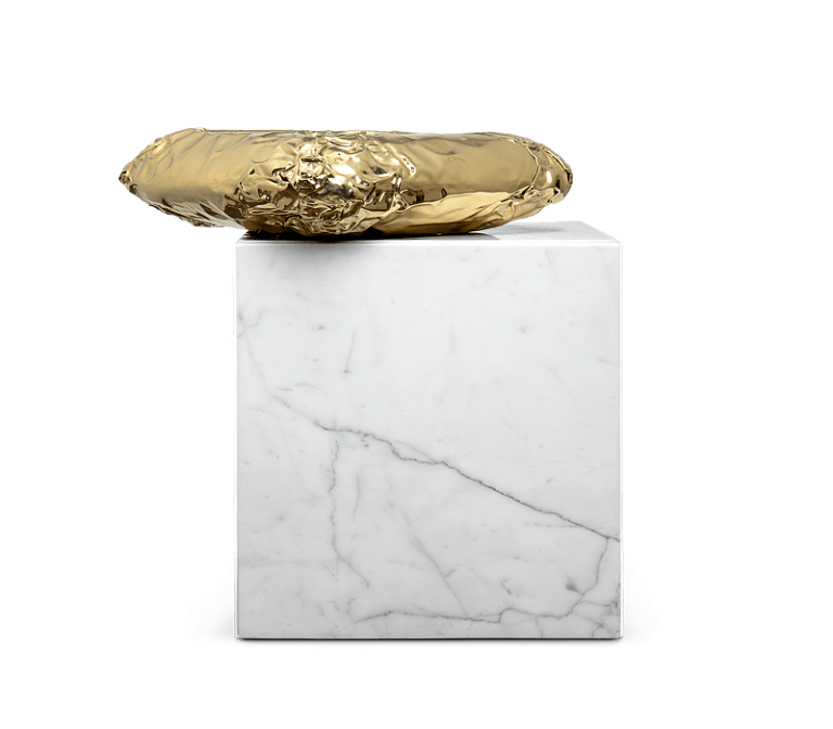 Журнальный столик Boca do Lobo Stonehenge Carrara Side Table - фото-2 | interior market