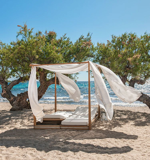 Уличная кровать-шезлонг Ethimo Essenza - фото-4 | interior market