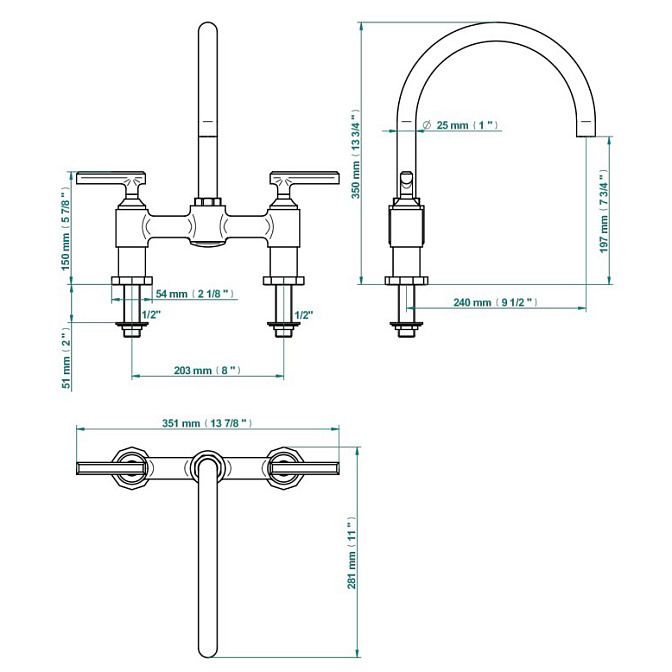 Смеситель THG  - фото-2 | interior market